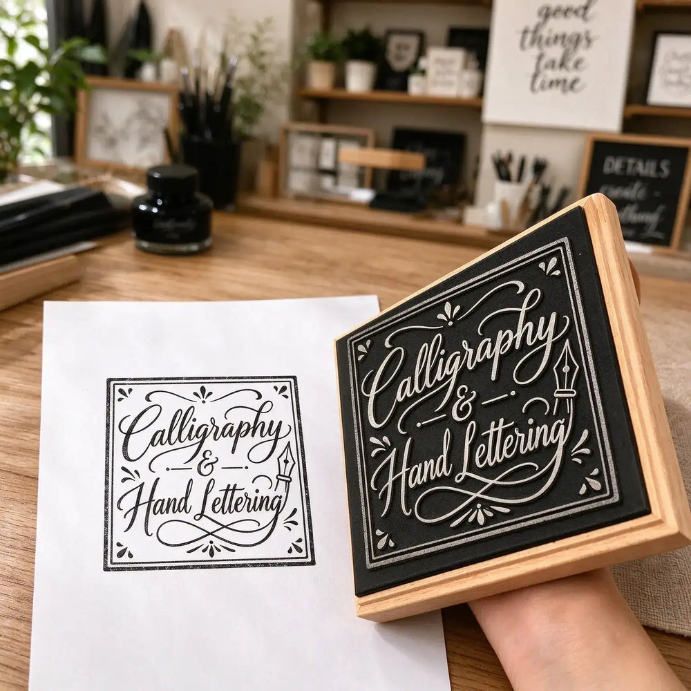 Lift straight up to reveal your lettering, then repeat whenever you need it.