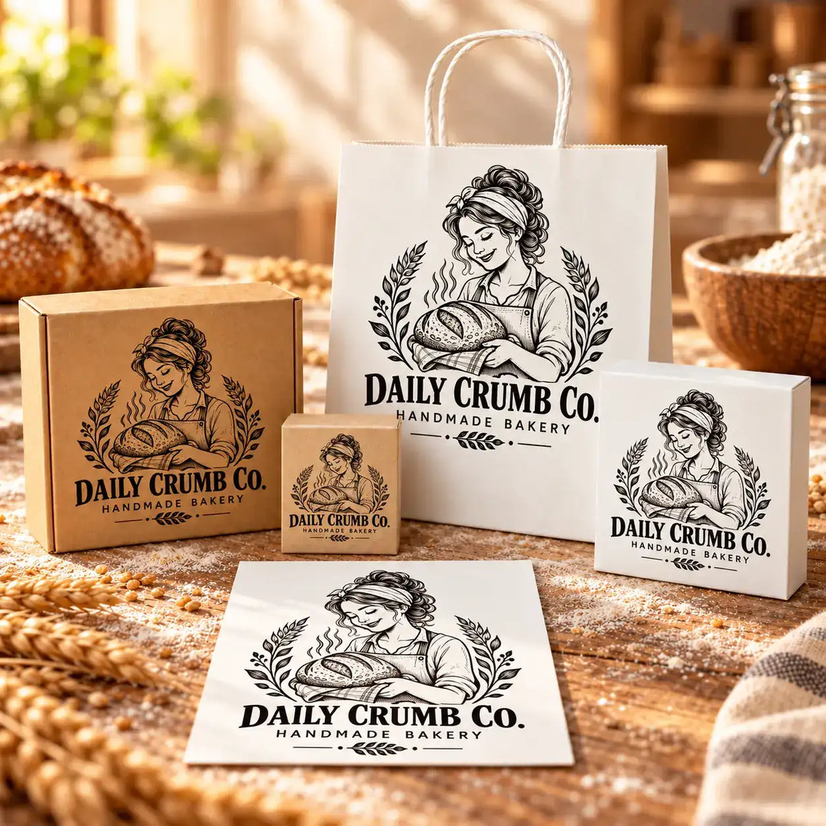 For a consistent branded look across every order.