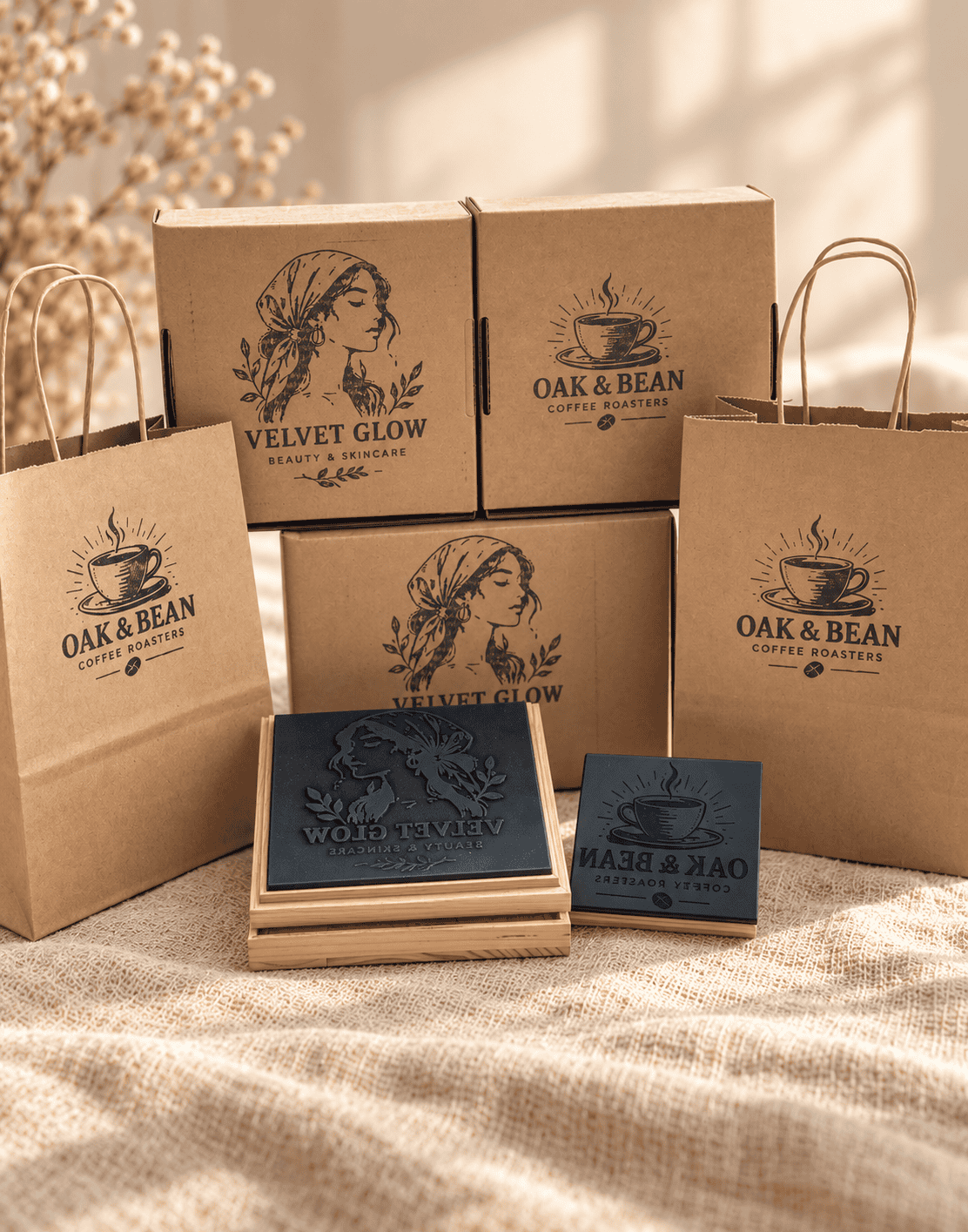 Your Logo. Your Custom Stamp.
