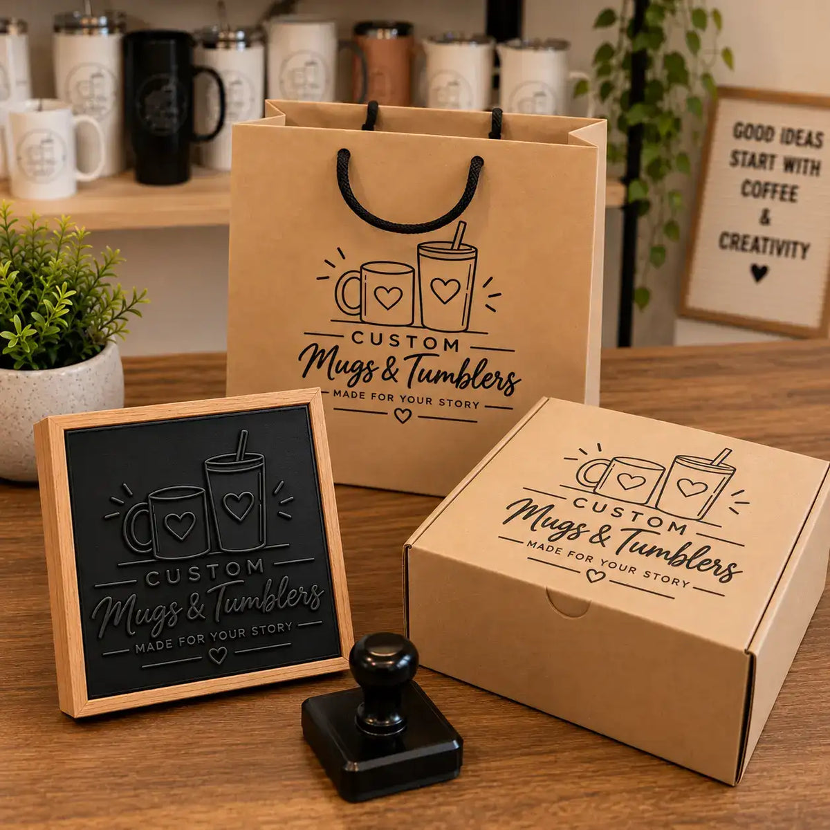 For bags, boxes and everyday packaging.